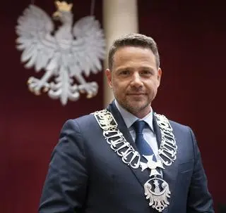 Prezydent Warszawy Rafał Trzaskowski