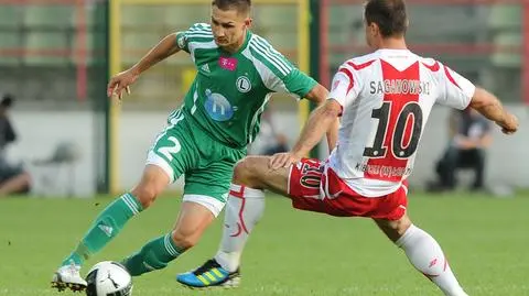 Legia pokazała ŁKS  jego miejsce w tabeli