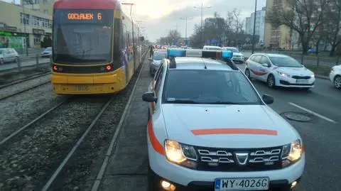 Kolizja na Pradze Południe, tramwaj potrącił pieszego