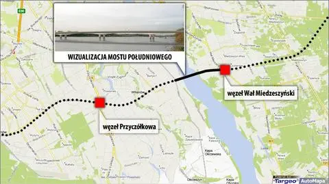 Turcy zbudują nowy most. Południowy połączy Wilanów z Wawrem