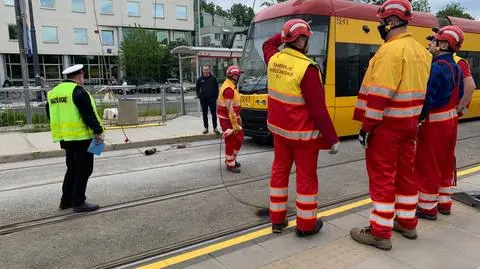 Stanęły tramwaje na Powstańców Śląskich.