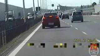 Ponad 220 km/h po Południowej Obwodnicy Warszawy