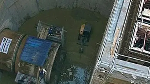 TBM przebił się pod dnem Wisły
