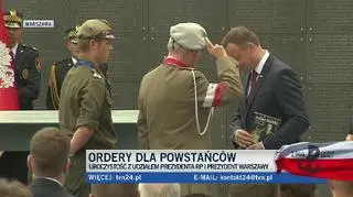 Wręczanie orderów