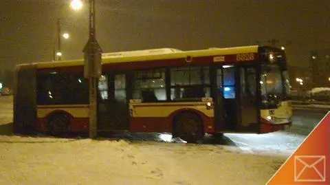 Śnieg dał się we znaki kierowcom