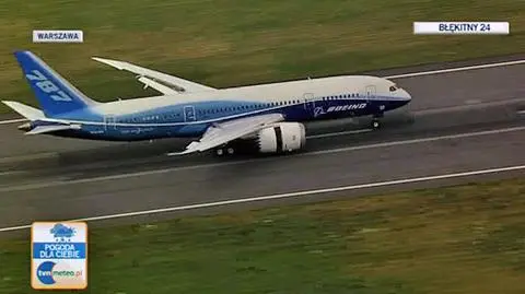 Dreamliner z bliska/TVN24