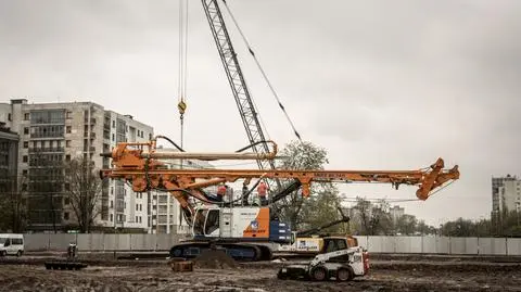 Ciężki sprzęt na Ursynowie. Rozkręca się budowa obwodnicy