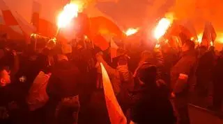 Marsz narodowców 11 listopada 2018 roku