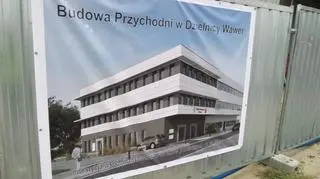 Budowa przychodni w Wawrze