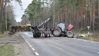 Zderzenie na drodze krajowej