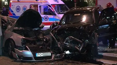 Jeep wpadł na passata