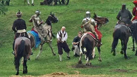 Smoleńsk zdobyty w strugach deszczu