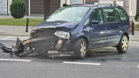 BMW i seat zderzyły się na Powązkowskiej