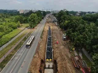 Budowa trasy tramwajowej do Wilanowa