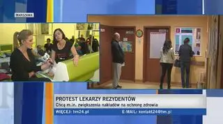 Głodówka lekarzy rezydentów 2/3