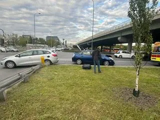 Zderzenie na rondzie Zesłańców Syberyjskich 