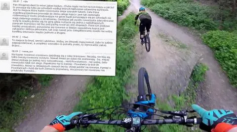 "Robienie zakazów jest świństwem". Internauci o jeździe po kopcu