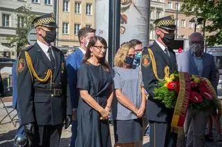 Odsłonięcie tablicy upamiętniającej Wojskowe Gubernatorstwo Warszawy