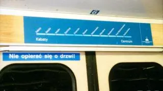 Ćwiczenia w warszawskim metrze