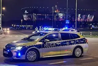 Ćwiczenia na stacji Stadion Narodowy