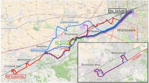 Remont torów do Grodziska: tak pojadą zastępcze autobusy