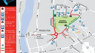 Cmentarz Bródnowski w dniach 29-30.10 i 1.11