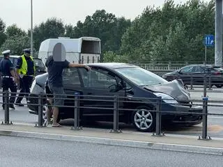 Wypadek na moście Grota-Roweckiego