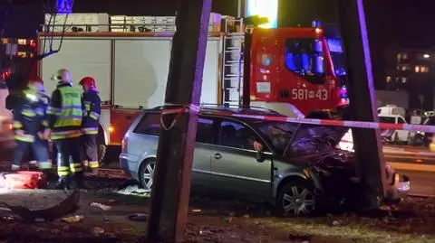 Tragiczny wypadek w Pruszkowie. Auto wjechało w pieszych, kobieta zginęła