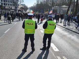 Protest przed ambasadą Rosji 