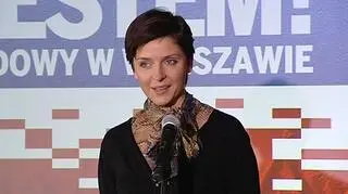 Joanna Mucha, minister sportu - fot. TVN24