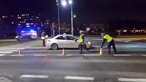 Kierowca taksówki potrącił mężczyznę na pasach
