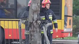 Kolizja na Płowieckiej