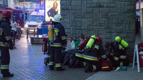 Pożar w pociągu inspiro. Zamknięta stacja, ewakuacja. Są poszkodowani