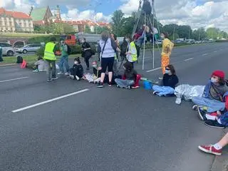 Protest Ekologów w Warszawie