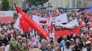 Manifestacje w Święto pracy