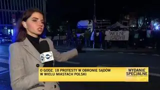 Protest przed Sejmem