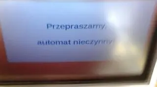 "Automat nieczynny"