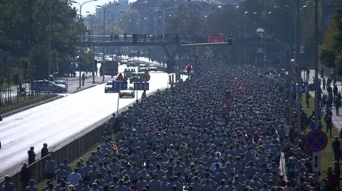 Ostra niewydolność krążeniowo-oddechowa przyczyną śmierci biegacza