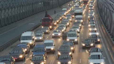 Dwie stłuczki na trasie S8