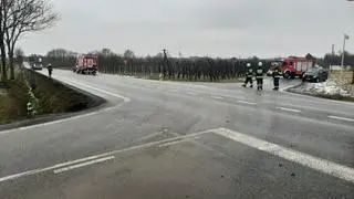 Śmiertelny wypadek na DK50 w miejscowości Bikówek