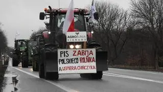 "Wściekli rolnicy jadą do Warszawy"