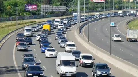 Kolizje na węzłach. Były korki na Trasach AK i Toruńskiej