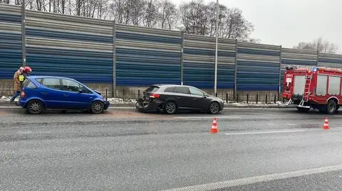 Dwie kolizje na S8. Korek w kierunku Białegostoku