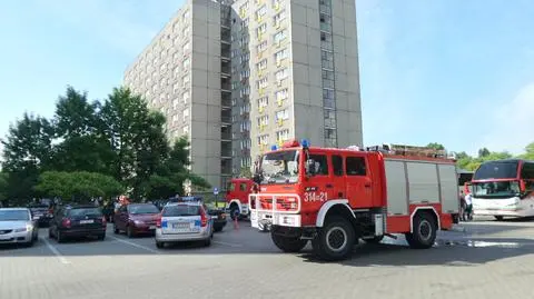 Pożar w hotelu na Mokotowie. Ewakuowano 300 osób