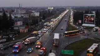 Wypadek z udziałem autokaru