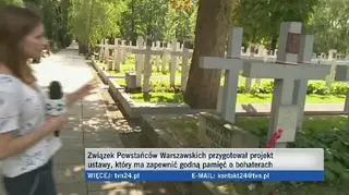 Nowe krzyże zastąpiły stare porośnięte mchem