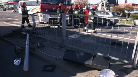 4 samochody i autobus. Wypadek na Radzymińskiej