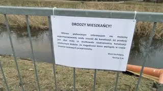 Deweloper zrzuca wodę do Kanału Wystawowego