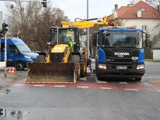 Awaria wodociągowa na Sadybie