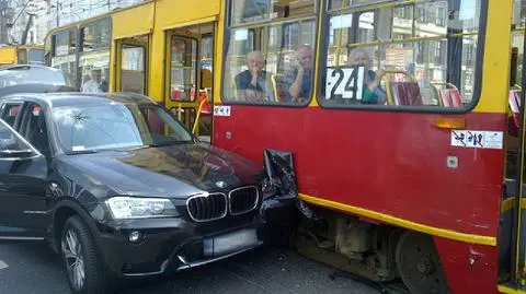 Kolizja "24" z bmw